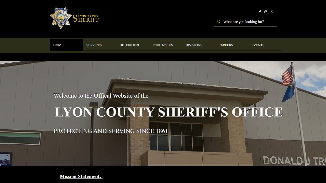 Lyon County Sheriff's Office | Law Enforcement Services | 911 Harvey ...