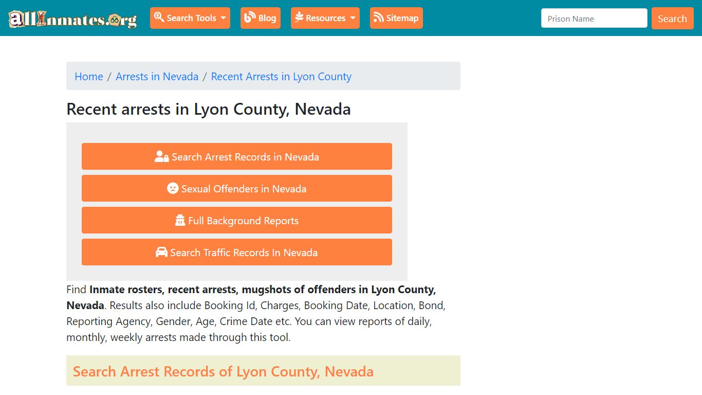 Recent arrests in Lyon County, Nevada | Mugshots, Rosters, Inmates, Crimes